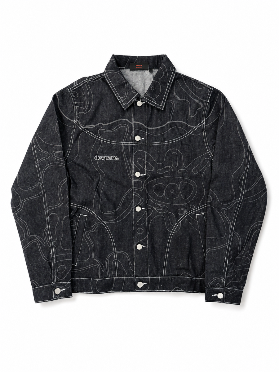 LASER FLOW DENIM JACKET