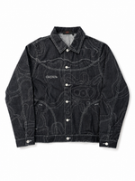LASER FLOW DENIM JACKET