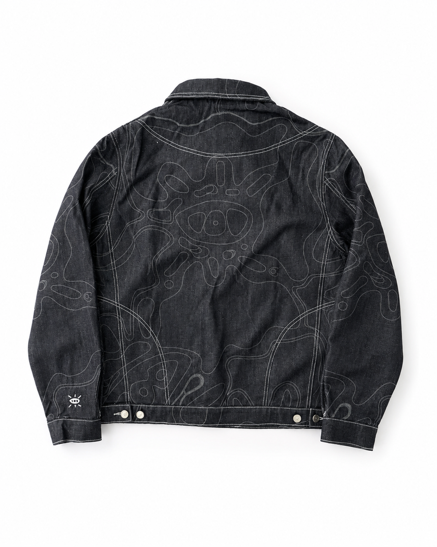 LASER FLOW DENIM JACKET
