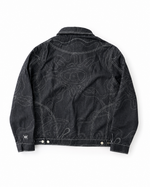 LASER FLOW DENIM JACKET