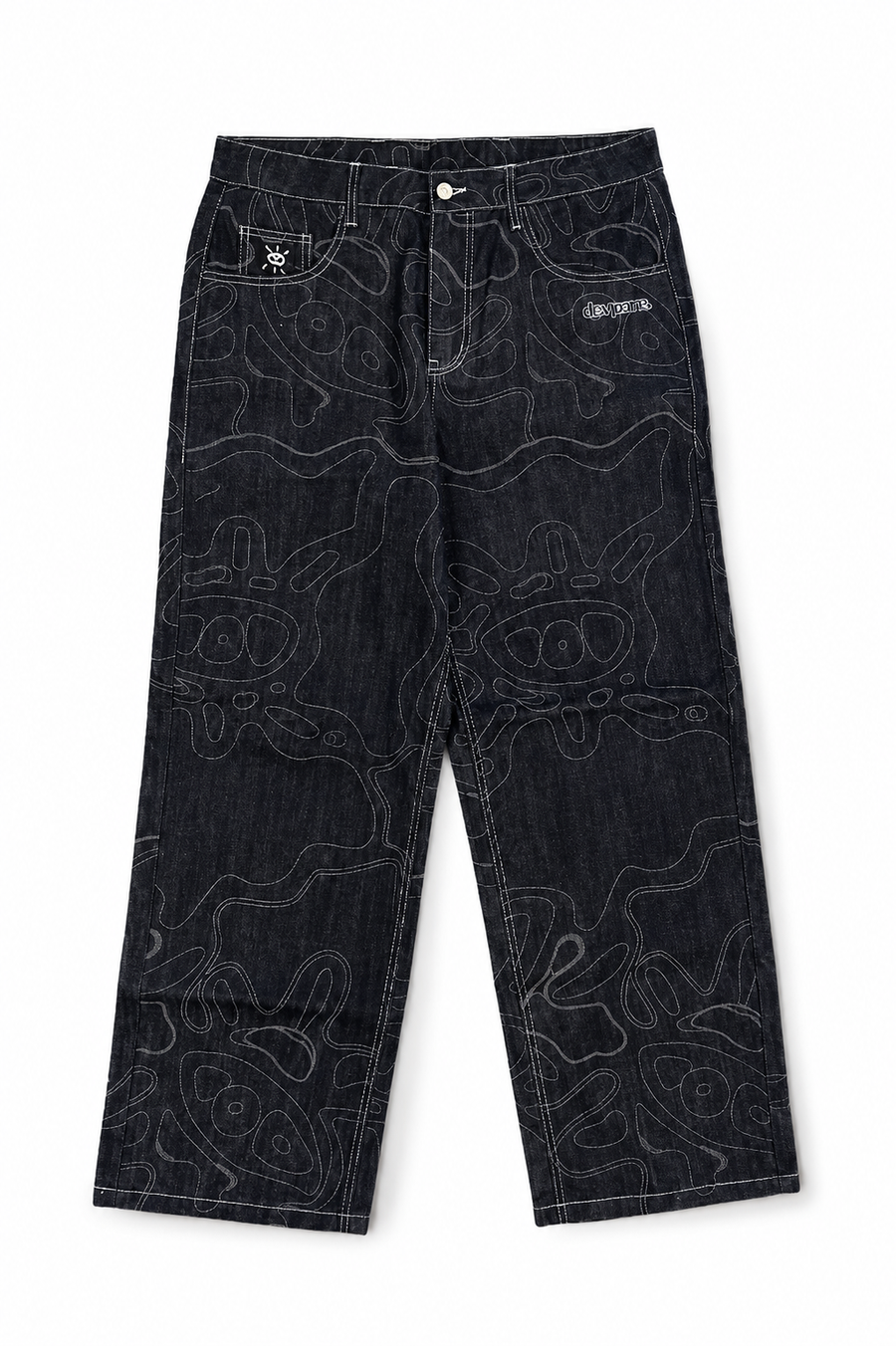 LASER FLOW DENIM JEANS