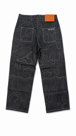 LASER FLOW DENIM JEANS